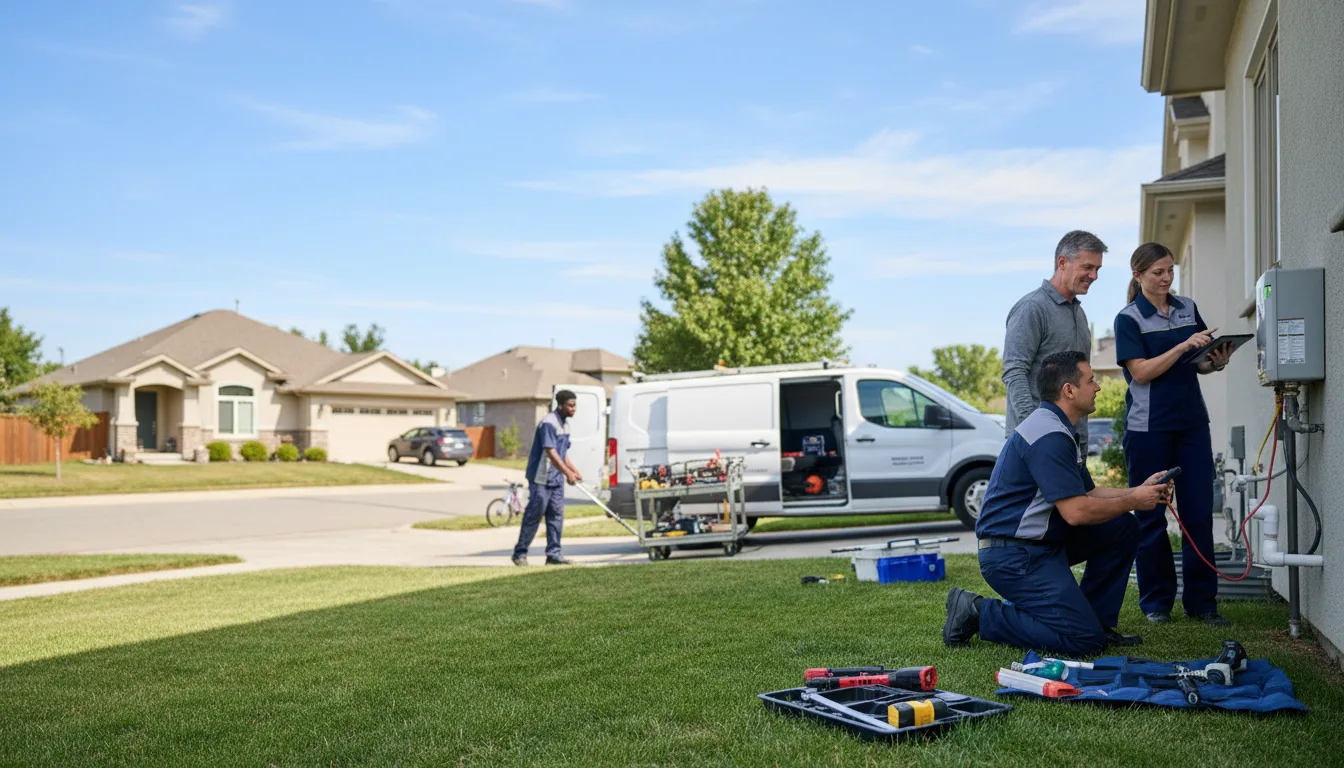 Tankless water heater service in Mcguffey, OH
